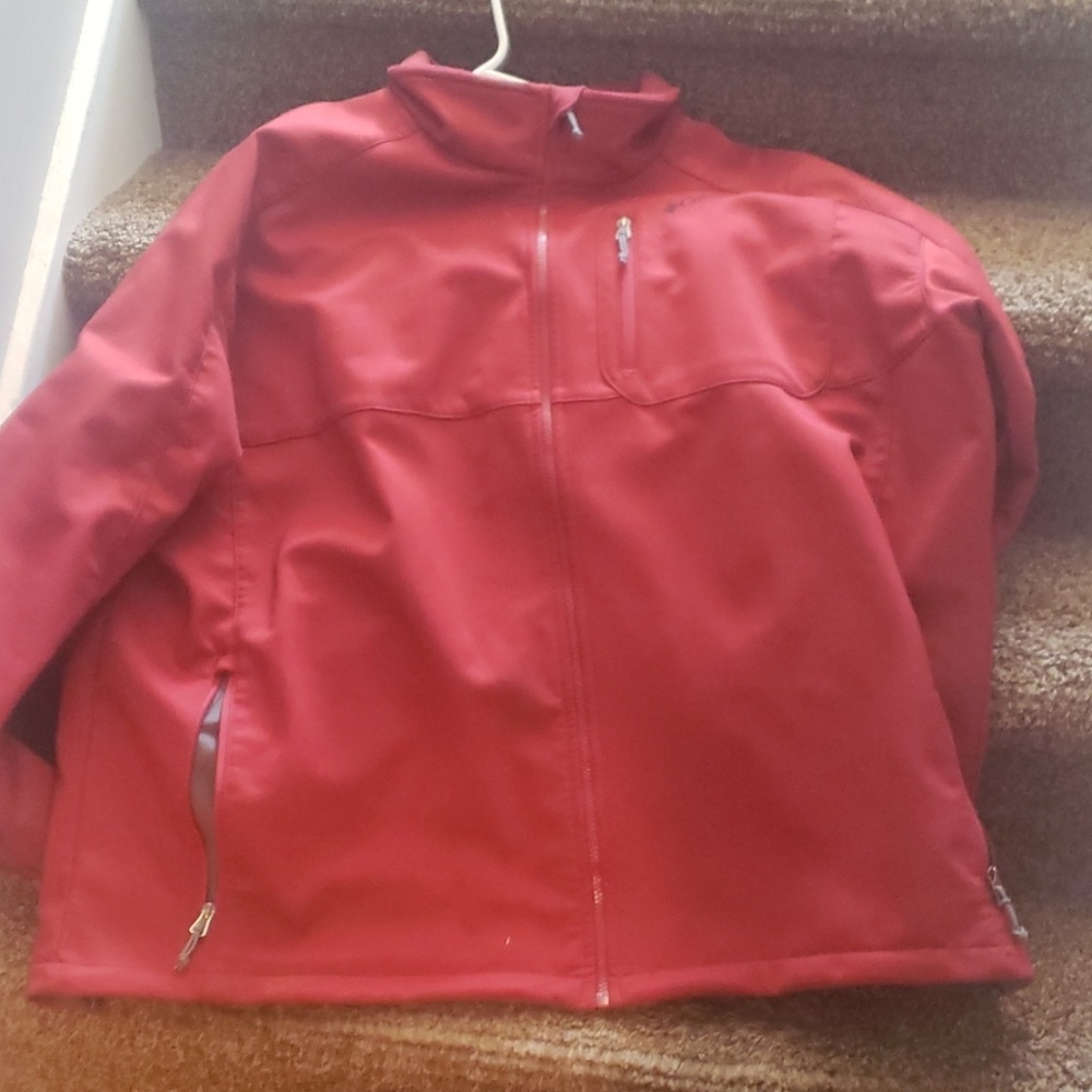 Like new red Columbia jacket